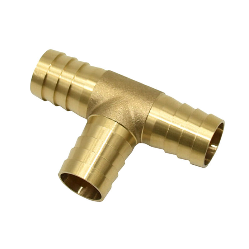 Brass Barbed Tee Piece 