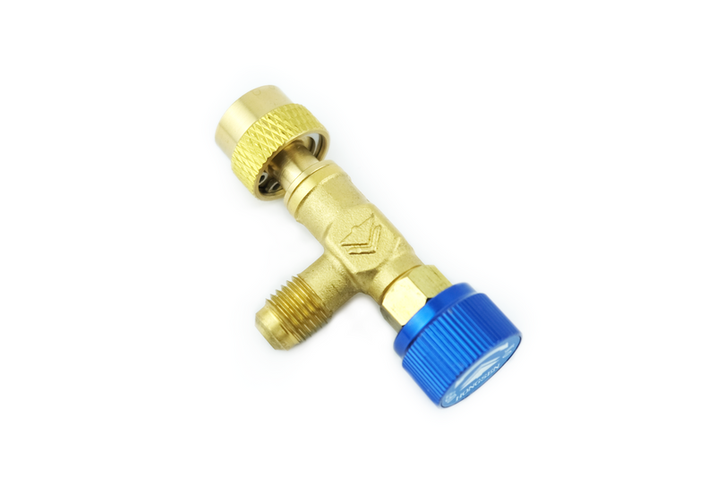Refrigeration access valve 