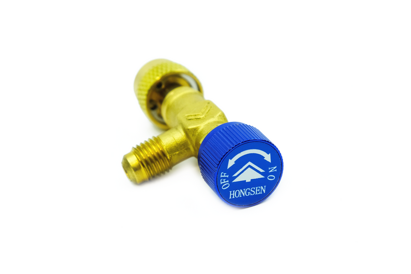 Refrigeration access valve