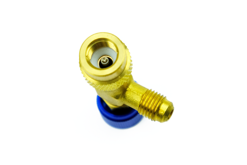 Refrigeration access valve
