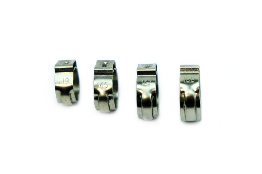 Single Ear Stainless Steel Clamps