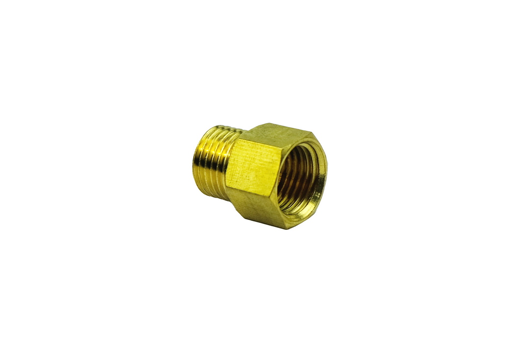 Brass Straight Male to Female Thread Adapter