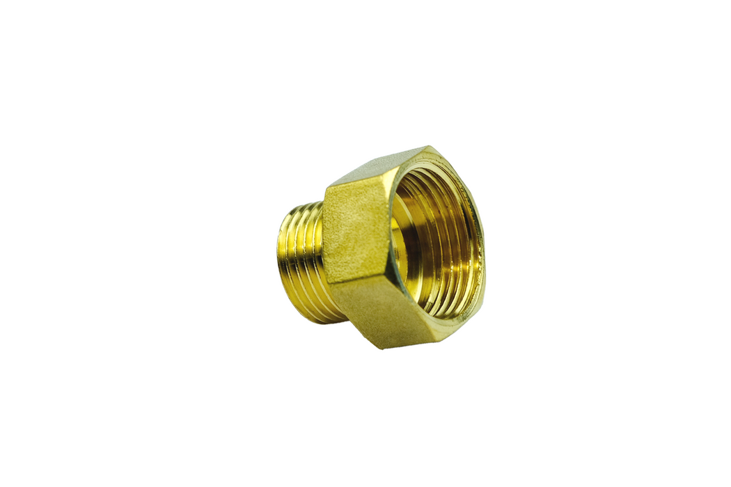Brass Straight Male to Female Thread Adapter