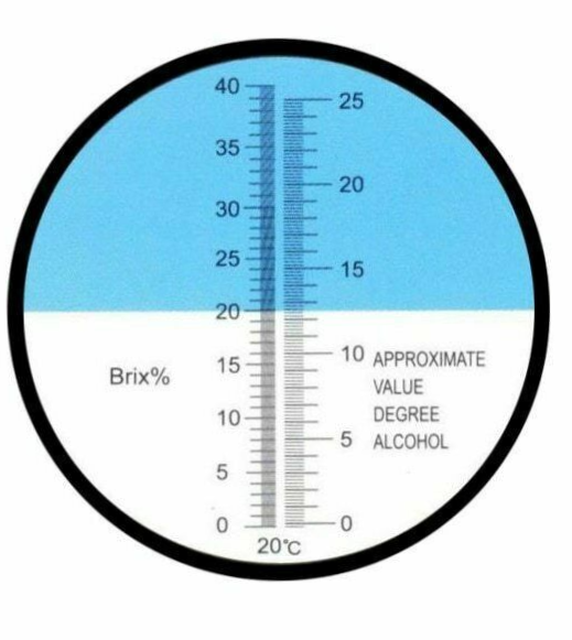 Refractometer 40%(BRIX)25%(VOL)